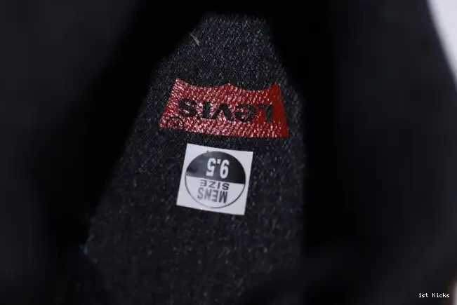 1st Kicks Shoes Levi's x 'black' AO2571-001 4 Jordan Air 0518